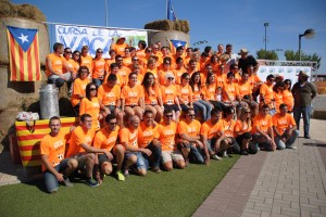 Membres de l’organització de la cursa